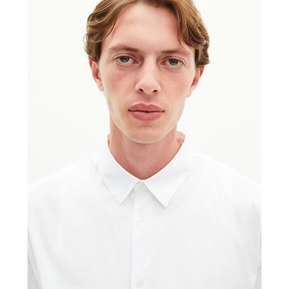 The Kooples Paris Fitted Paper Popeline Shirt • White • Men’s XL • NWT - Picture 3 of 7